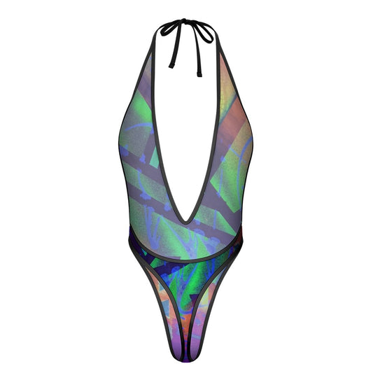 Gavin Scott Deep Plunge Jumpsuit (Femme S-3XL)