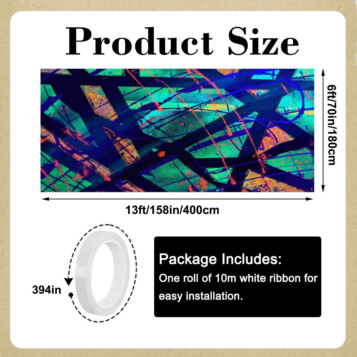 Gavin Scott Garage Door Banner Backdrop