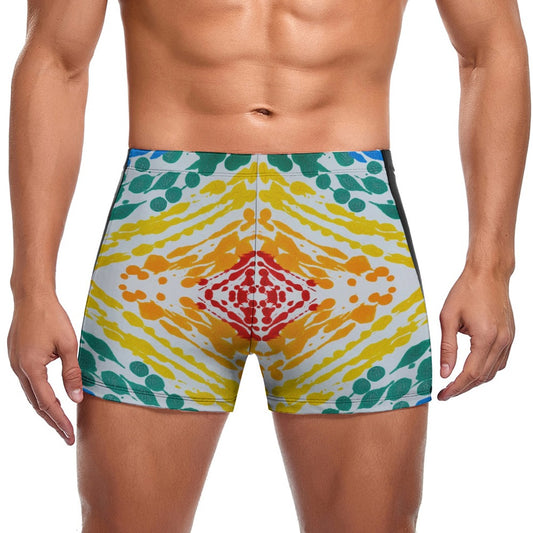Gavin Scott Square Cut Swimming Trunks (Masc S-3XL)