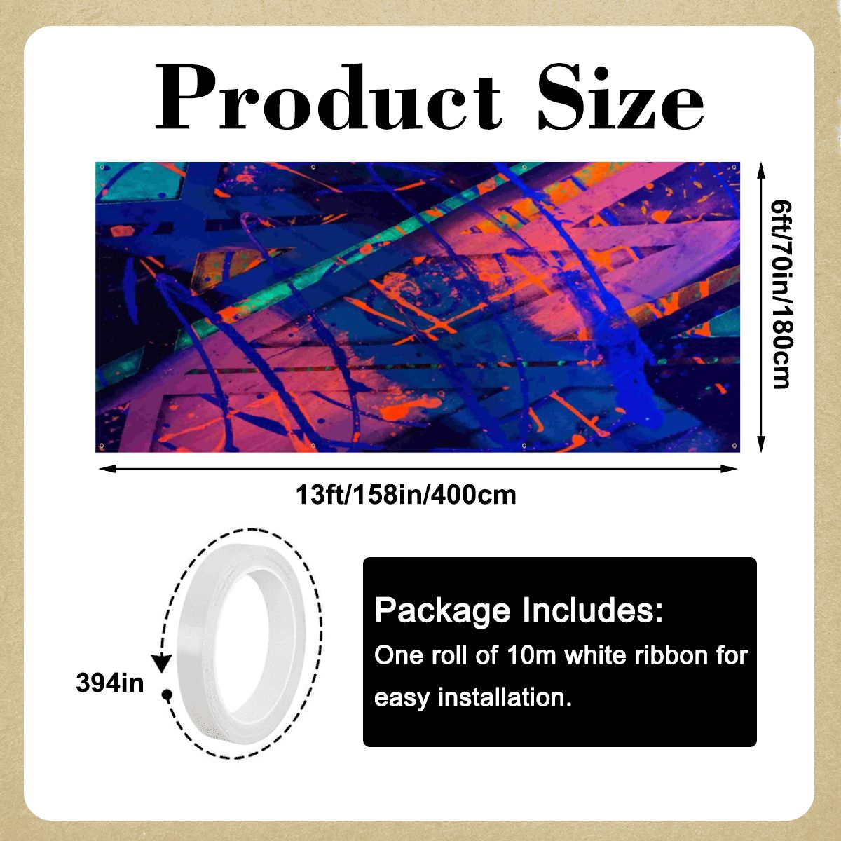 Gavin Scott Garage Door Banner Backdrop