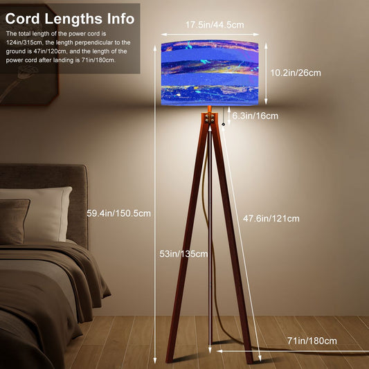 Gavin Scott Tripod Floor Lamp