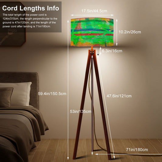 Gavin Scott Tripod Floor Lamp
