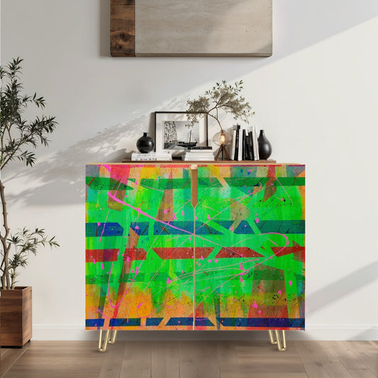 Gavin Scott Wooden Sideboard Cabinet