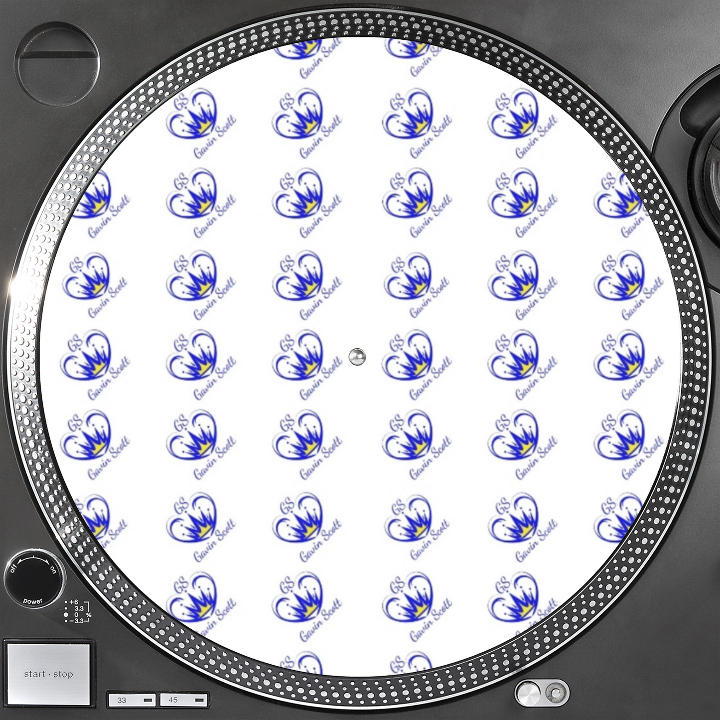 Gavin Scott ICONIC Turntable Record Mat / Slipmat