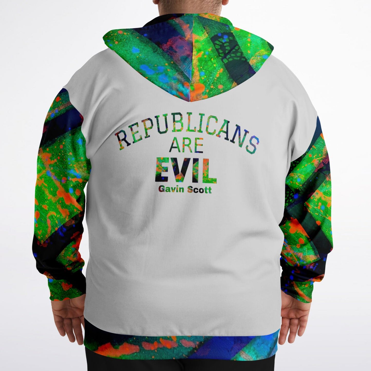 Gavin Scott "REPUBLICANS ARE EVIL" Hoodie (Genderless 2XL-6XL)