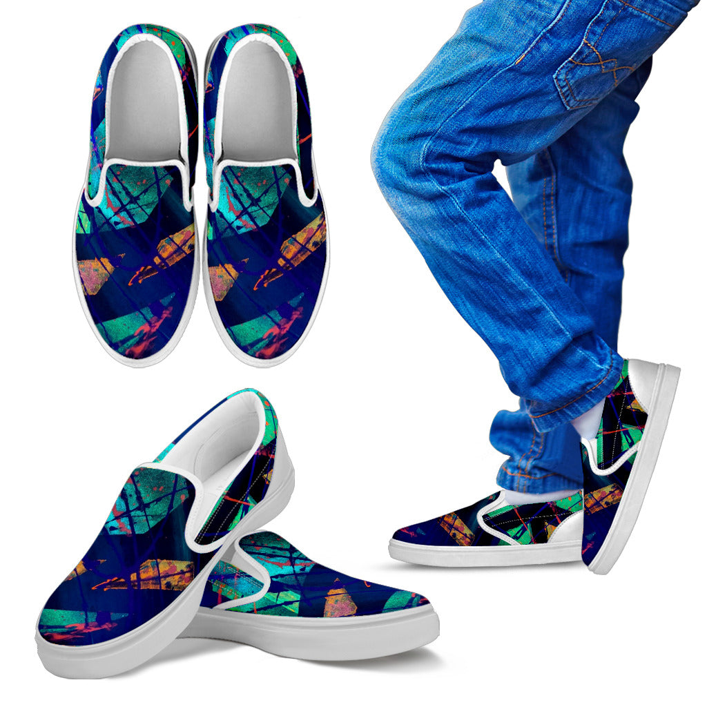 Gavin Scott Loafers w/White Bottoms (Youth/Petite 11C-3Y)