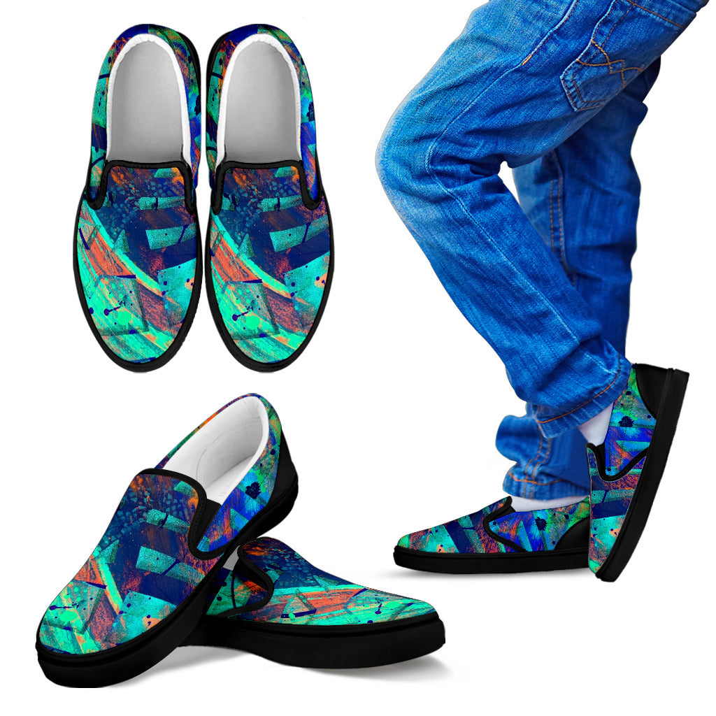 Gavin Scott Loafers w/Black Bottoms (Youth/Petite 11C-3Y)