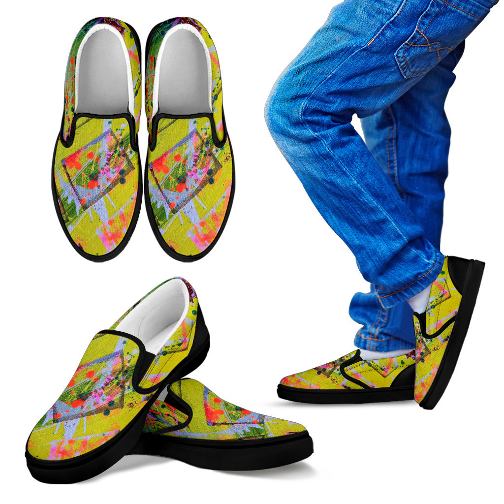 Gavin Scott Loafers w/Black Bottoms (Youth/Petite 11C-3Y)