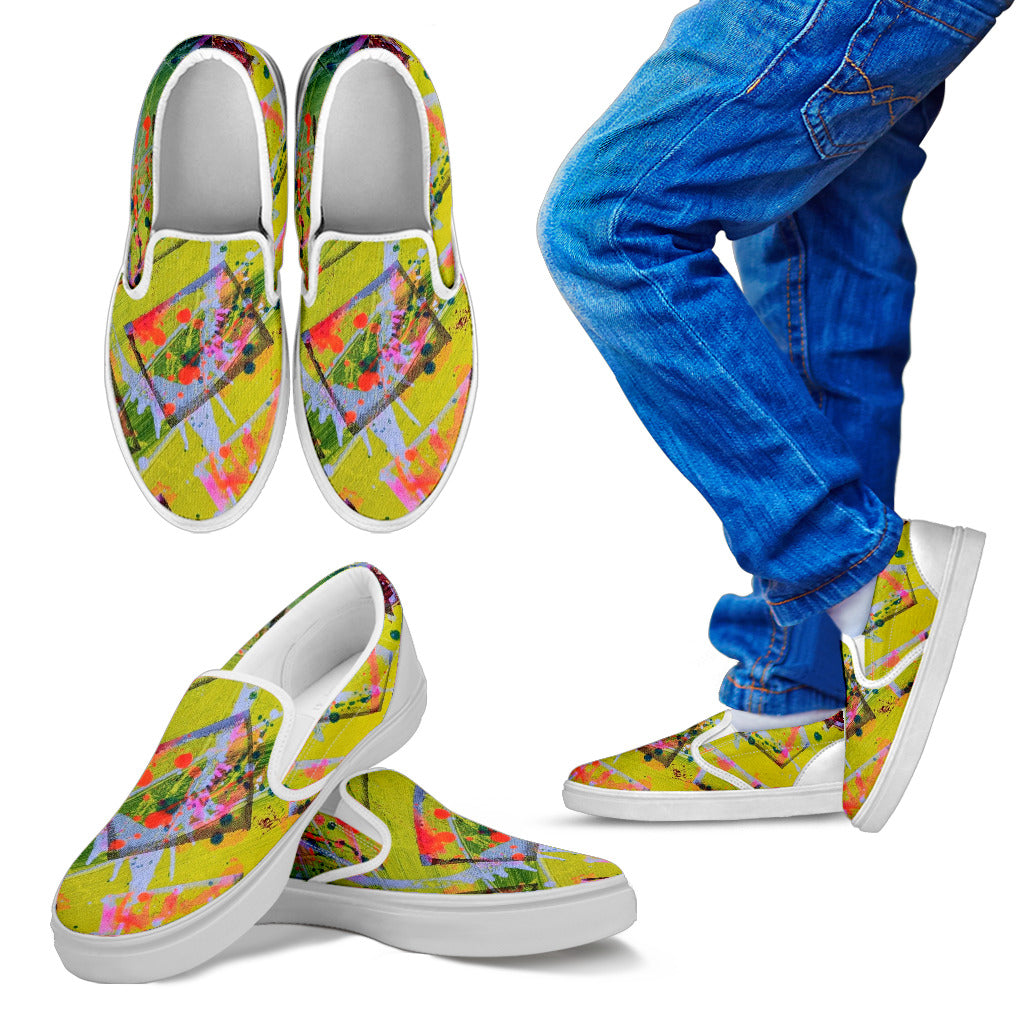 Gavin Scott Loafers w/White Bottoms (Youth/Petite 11C-3Y)