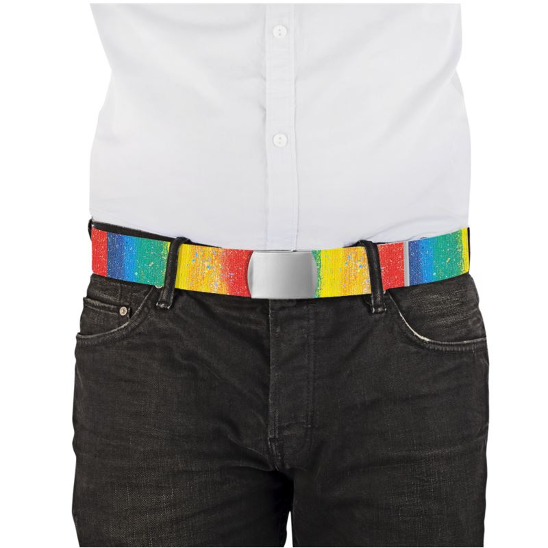 Gavin Scott PRIDE Deluxe Webbing Belt