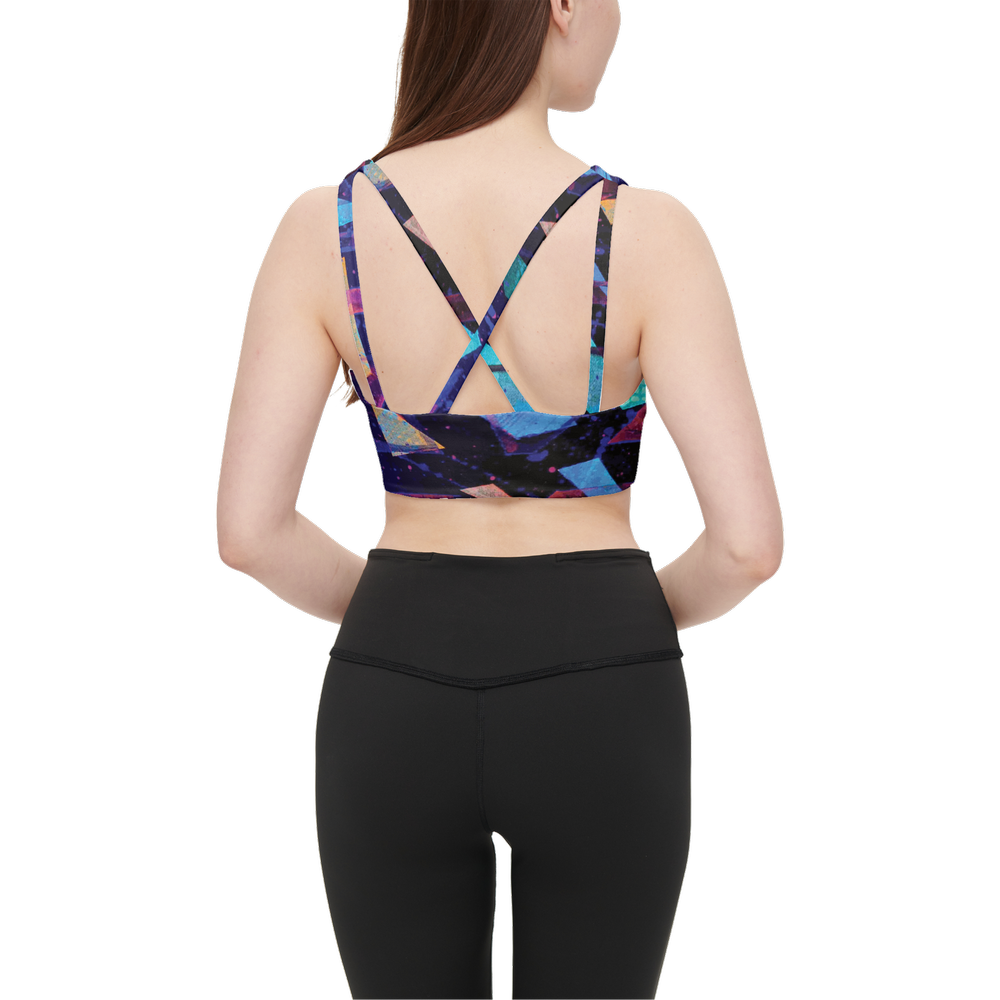 Gavin Scott Racerback Butter Soft Sports Bra (XS-3XL)