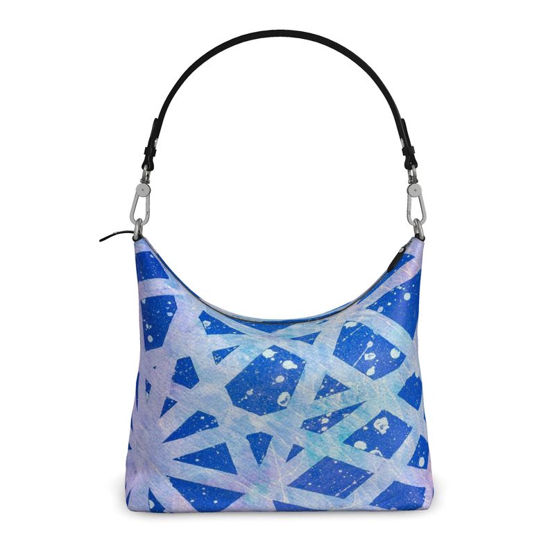 Gavin Scott Deluxe Leather Square Shoulder Bag