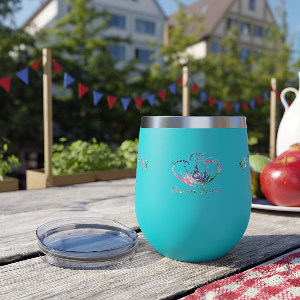 Gavin Scott REPUBLICANS ARE EVIL Insulated Copper Cup, 12oz