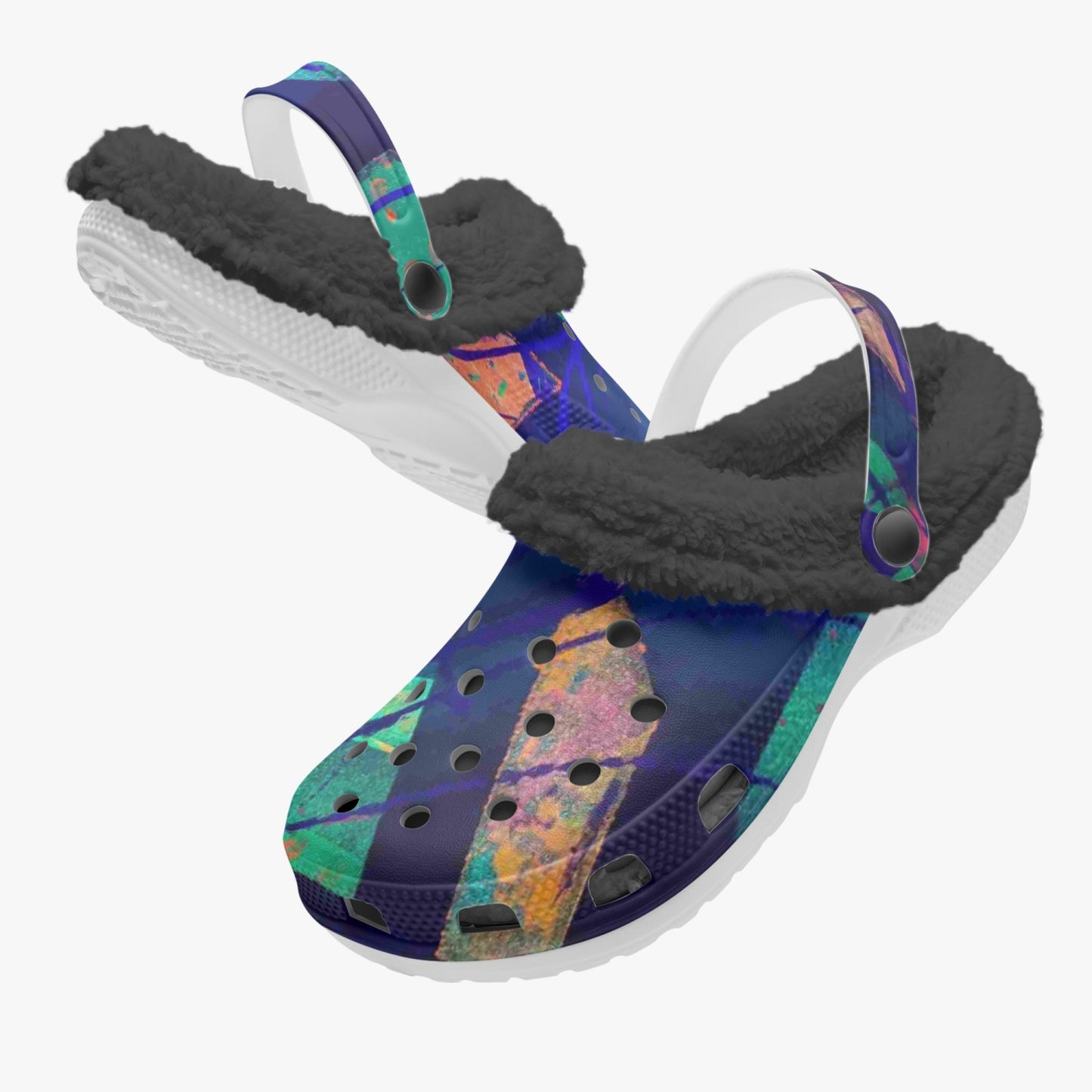 Gavin Scott Funky Faux Fur Grocs