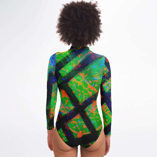 Gavin Scott Long Sleeve Festival Catsuit w/UPF 50+ (Femme XS-XL)