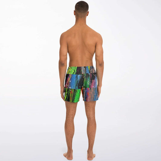 Gavin Scott Square Cut Swim Trunks (Masc XS-3XL)