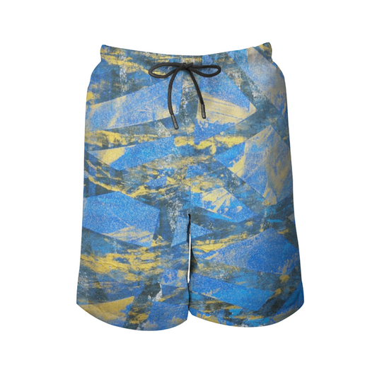 Gavin Scott Quick Drying Swim Trunks / Beach Shorts (Masc S-2XL)