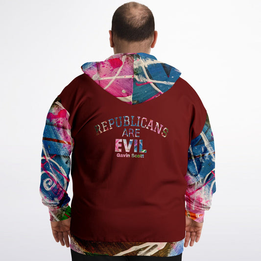 Gavin Scott "REPUBLICANS ARE EVIL" Hoodie (Genderless 2XL-6XL)