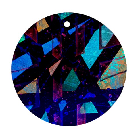 Gavin Scott First Edition Commemorative Round Holiday Ornament 2020 (Two Sides)