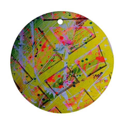 Gavin Scott First Edition Commemorative Round Holiday Ornament 2020 (Two Sides)