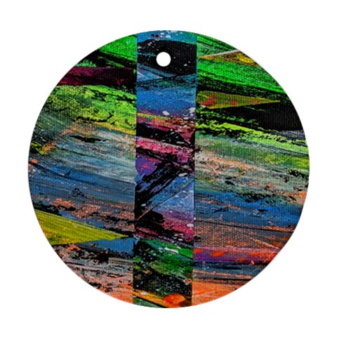 Gavin Scott First Edition Commemorative Round Holiday Ornament 2020 (Two Sides)