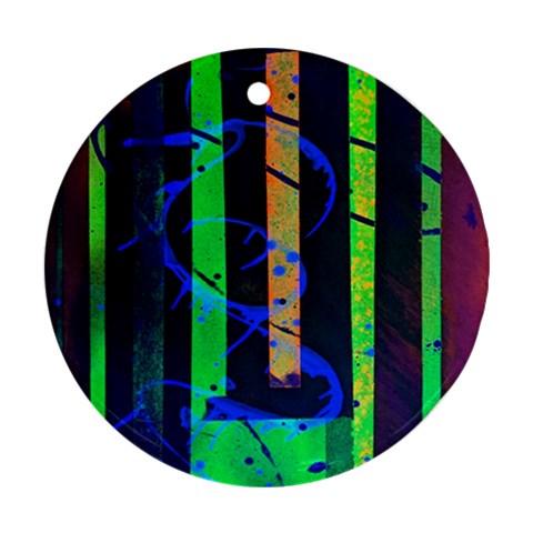 Gavin Scott First Edition Commemorative Round Holiday Ornament 2020 (Two Sides)