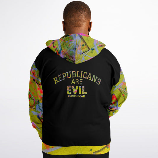 Gavin Scott "REPUBLICANS ARE EVIL" Hoodie (Genderless 2XL-6XL)