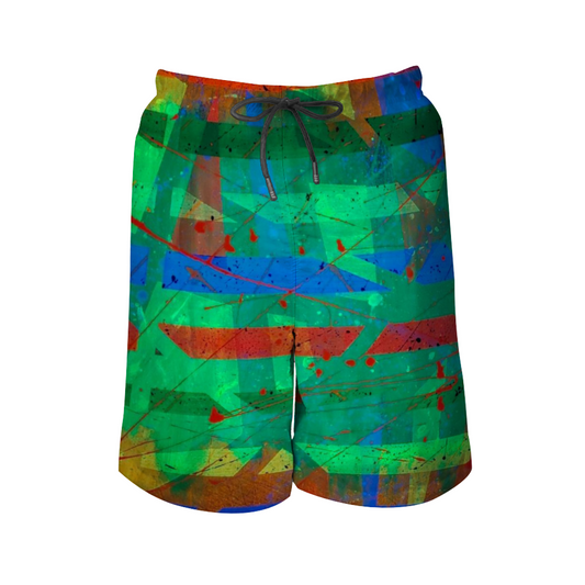 Gavin Scott Quick Drying Swim Trunks / Beach Shorts (Masc S-2XL)