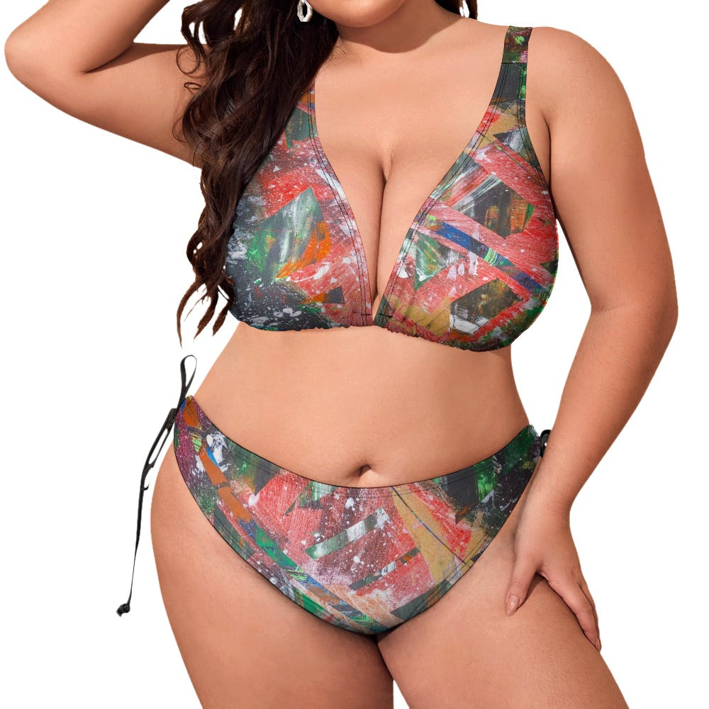 Gavin Scott Bikini Swimsuit (Femme XL-4XL)
