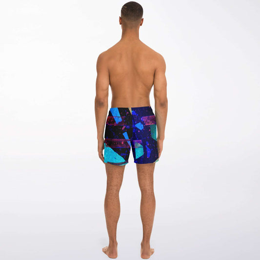 Gavin Scott Square Cut Swim Trunks (Masc XS-3XL)