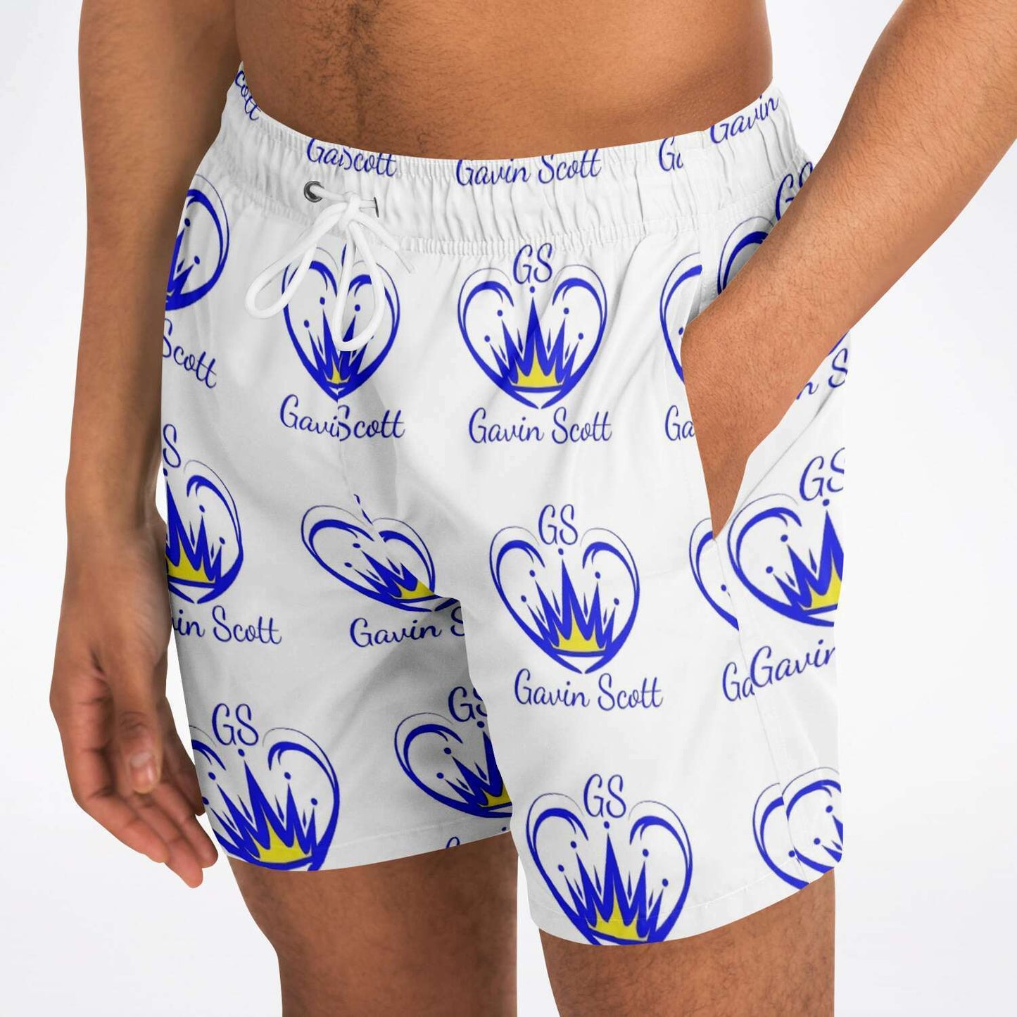 Gavin Scott ICONIC Square Cut Swim Trunks (Masc XS-3XL)