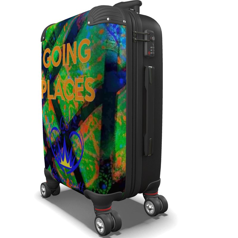 Gavin Scott Deluxe "GOING PLACES" Luxury Roller Luggage - Carry-On