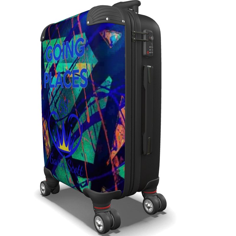 Gavin Scott Deluxe "GOING PLACES" Luxury Roller Luggage - Carry-On