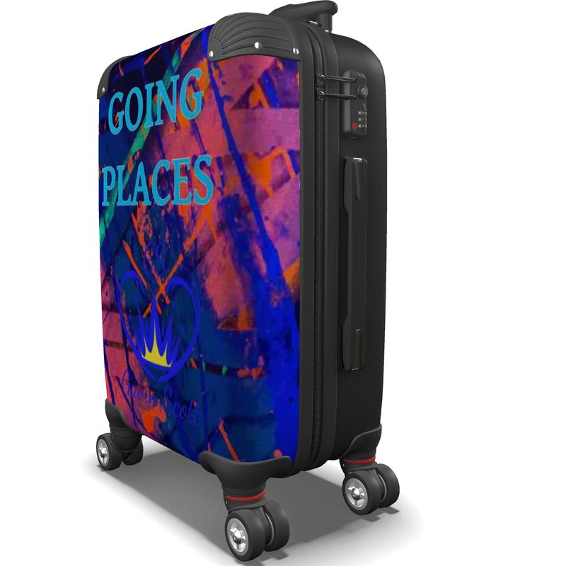 Gavin Scott Deluxe "GOING PLACES" Luxury Roller Luggage - Carry-On