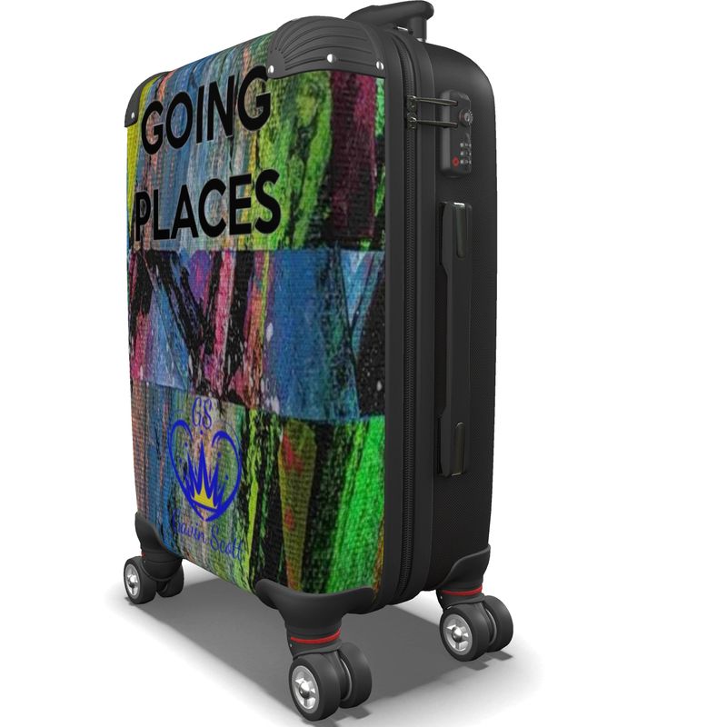 Gavin Scott Deluxe "GOING PLACES" Luxury Roller Luggage - Carry-On