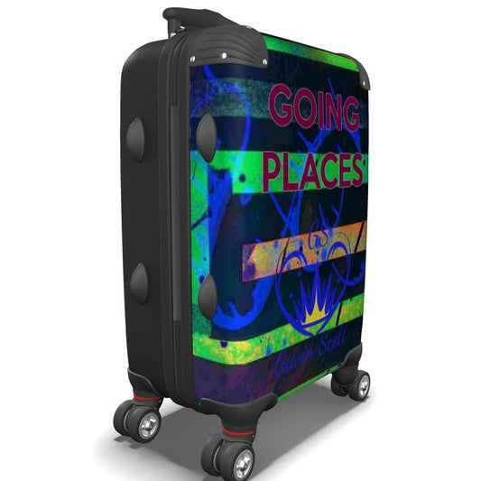 Gavin Scott Deluxe "GOING PLACES" Luxury Roller Luggage - Carry-On