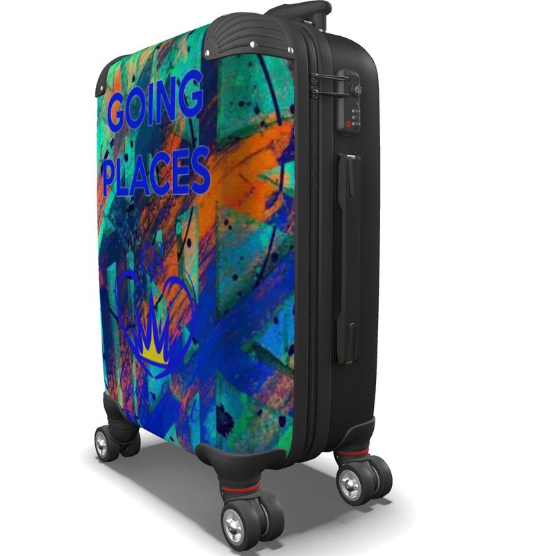 Gavin Scott Deluxe "GOING PLACES" Luxury Roller Luggage - Carry-On