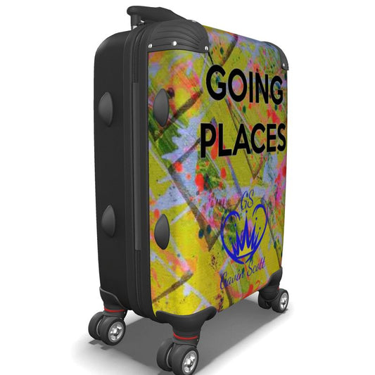 Gavin Scott Deluxe "GOING PLACES" Luxury Roller Luggage - Carry-On