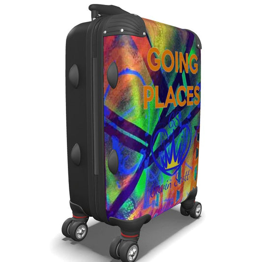 Gavin Scott Deluxe "GOING PLACES" Luxury Roller Luggage - Carry-On