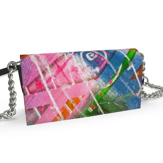 Gavin Scott 100% Genuine Nappa Leather BAD BITCH Evening Bag