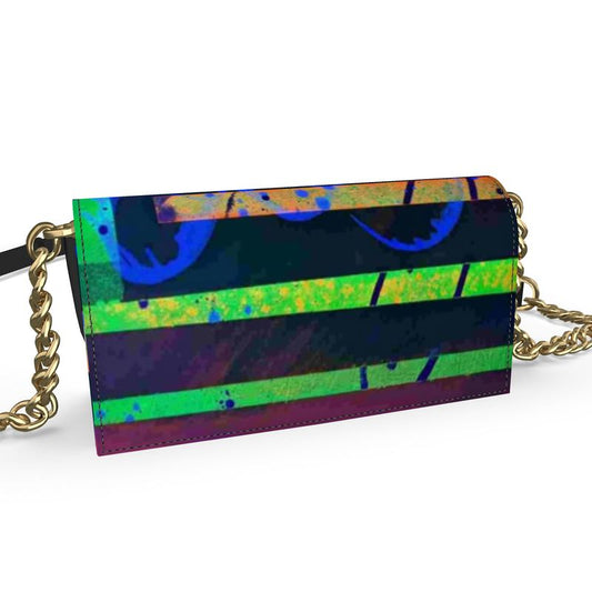 Gavin Scott 100% Genuine Nappa Leather BAD BITCH Evening Bag