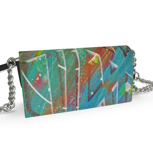 Gavin Scott 100% Genuine Nappa Leather BAD BITCH Evening Bag