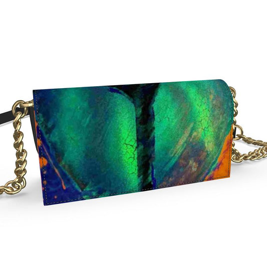 Gavin Scott 100% Genuine Nappa Leather BAD BITCH Evening Bag