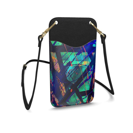 Gavin Scott Deluxe Leather Crossbody Phone Pouch