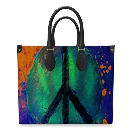 Gavin Scott 100% Genuine Nappa Leather Shopping Tote (2 Size Options)