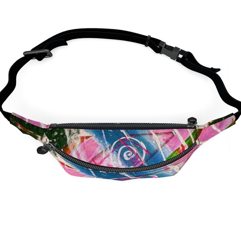 Gavin Scott 100% Genuine Nappa Leather Bum Bag / Fanny Pack / Crossbody Bag