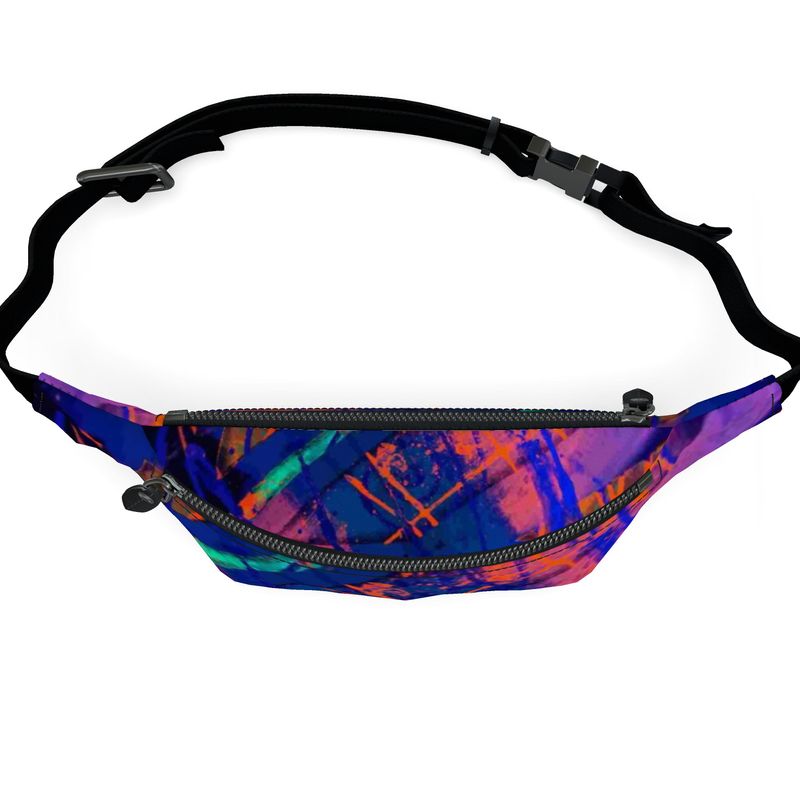 Gavin Scott 100% Genuine Nappa Leather Bum Bag / Fanny Pack / Crossbody Bag