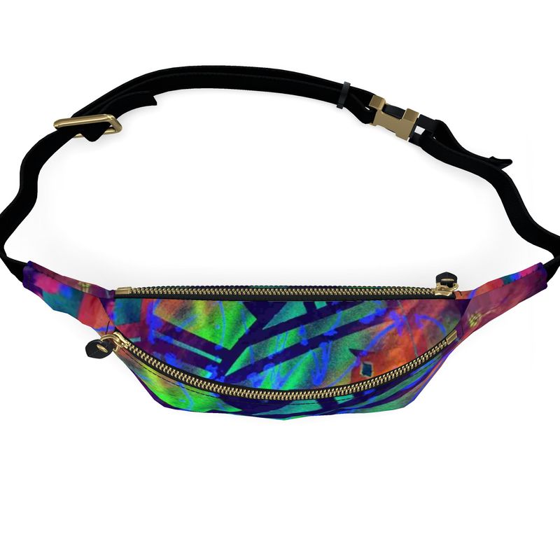 Gavin Scott 100% Genuine Nappa Leather Bum Bag / Fanny Pack / Crossbody Bag