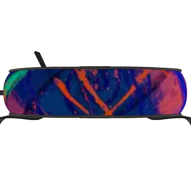 Gavin Scott 100% Genuine Nappa Leather Belt Bag w/ Front Zip Pocket