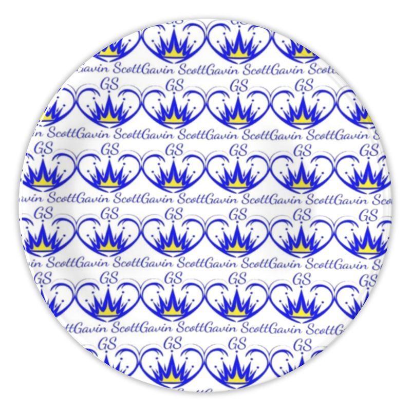 Gavin Scott Deluxe ICONIC Fine China Plates (2 Sizes)